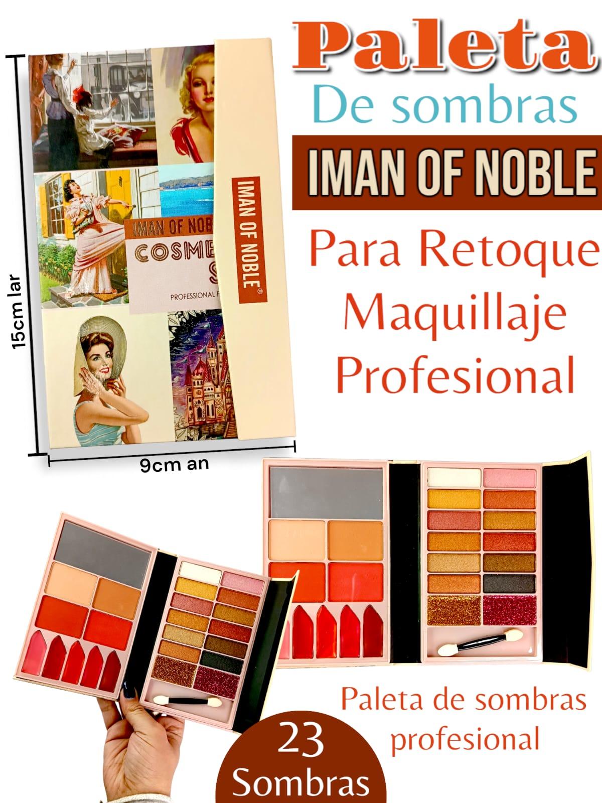 Paleta de Sombra IMAN OF NOBLE  24 Sombras Profesional 15cm